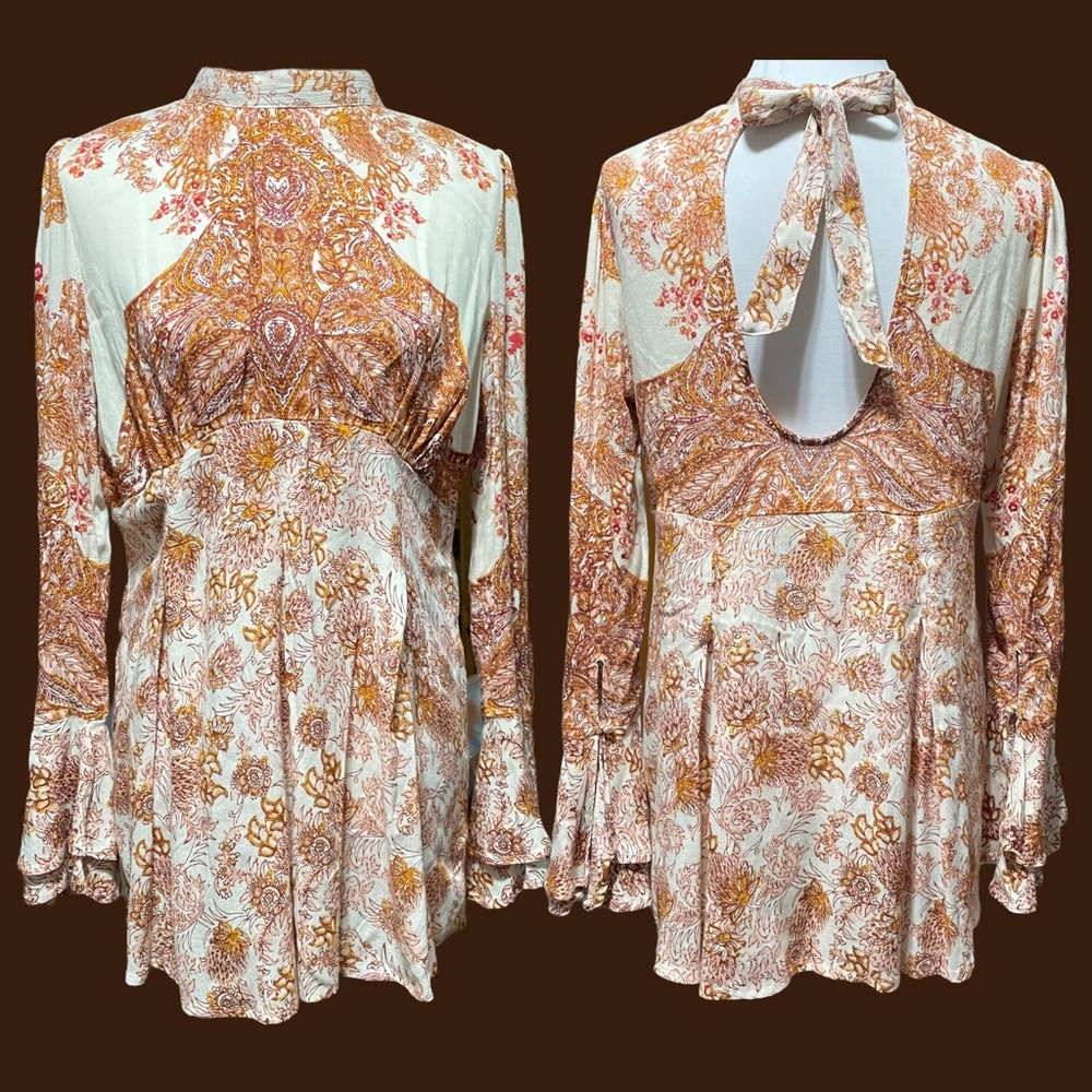 Free People Lady Luck Boho Tunic Dress - XS